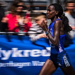 <i>Copenhagen Marathon 2015 - kvindelig vinder</i><br>