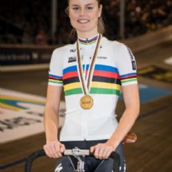 <i>Elite Verdensmester og årets cykelrytter 2016 - Amalie Dideriksen, Amager</i><br>